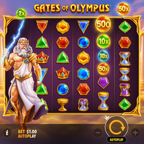 Playio - Gates of Olympus Slot Game - Pragmatic Play