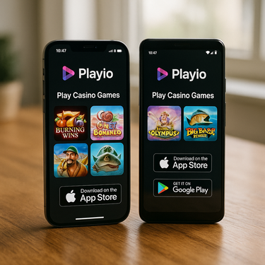 Playio Casino - Mobile Apps - iOS and Android